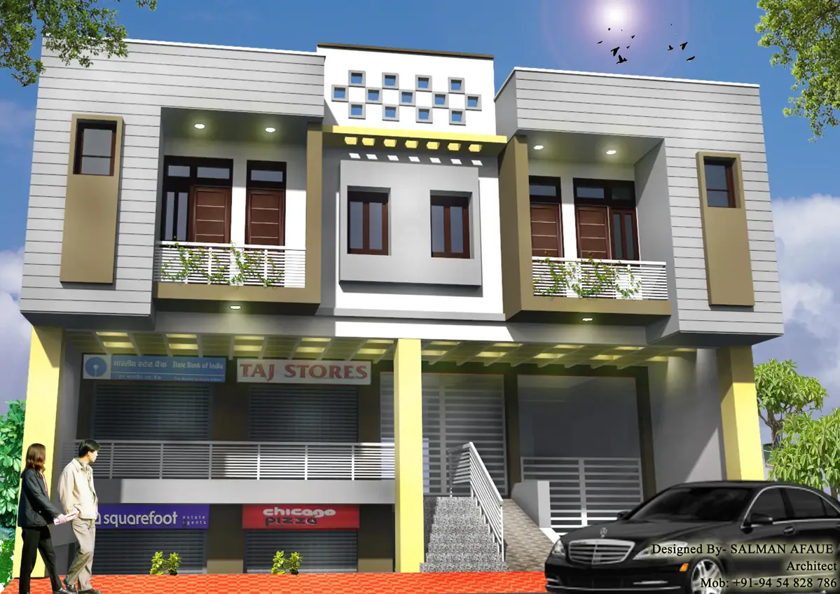 Commercial Cum Residential Complex, New Township Thatipur Gwalior Clp-1 Under Redensification Scheme