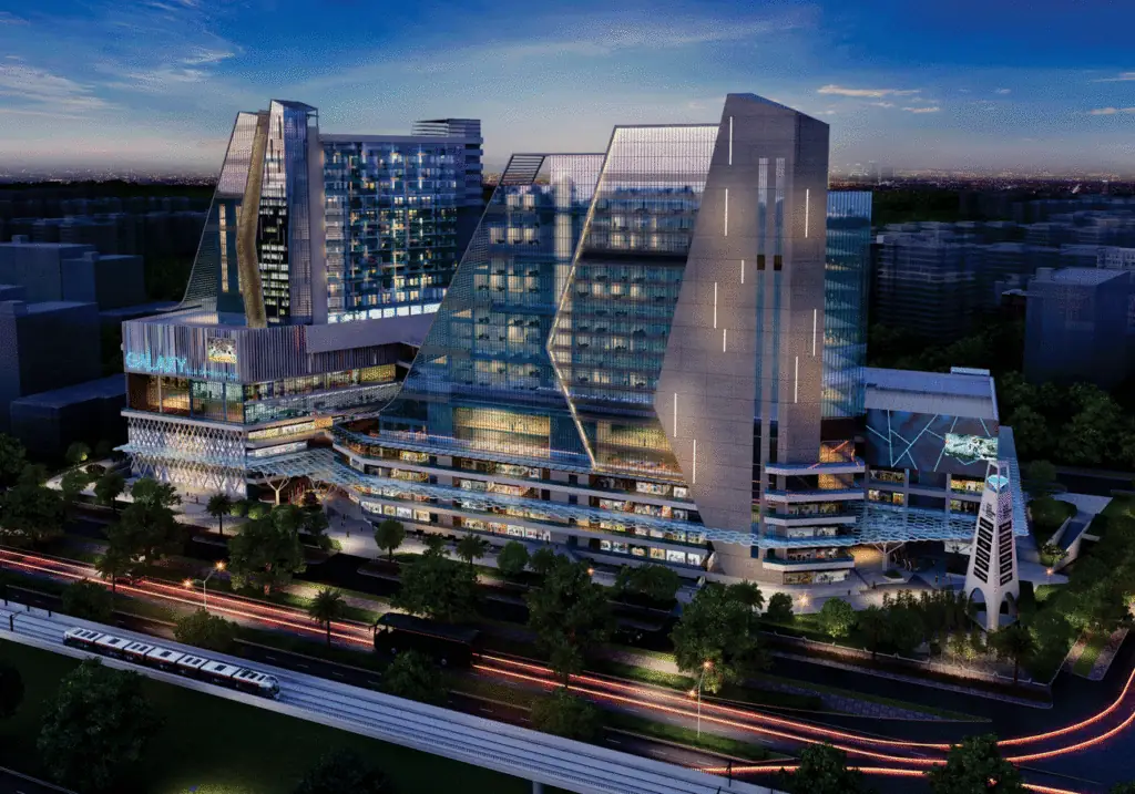 Galaxy Blue Sapphire Plaza
