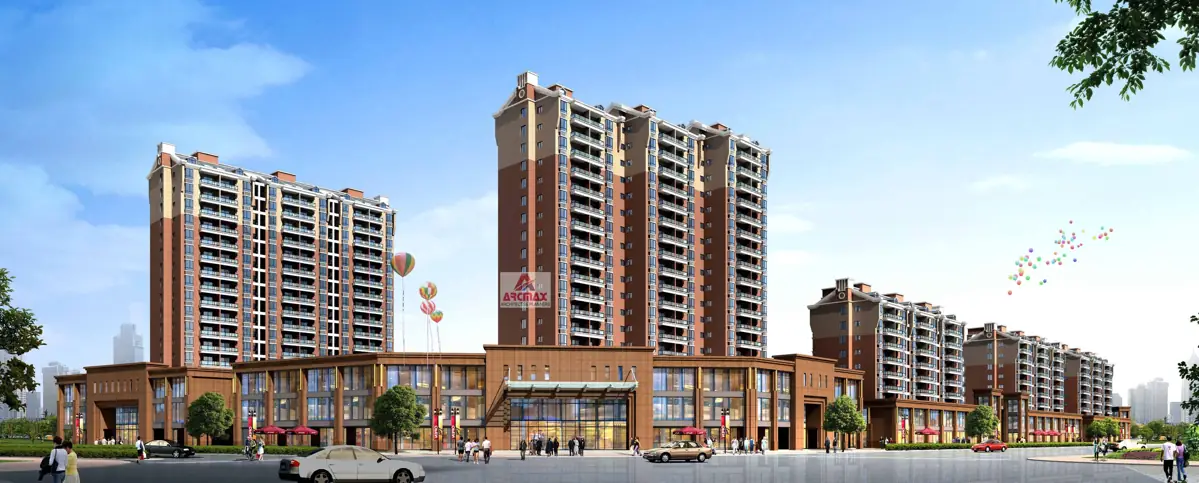 Project Area 8093.70 Sq. Mtrs. Commercial Cum Residential Colony  Hi-Fun (Multiplex & Fun Food)